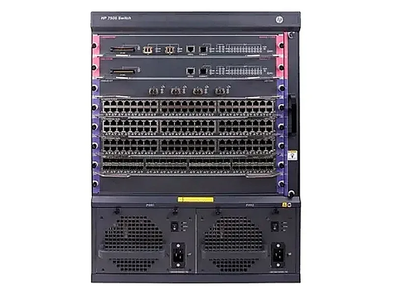 HP JH332A FlexNetwork 7506 Switch with 2x2.4Tbps Fabric and Main Processing Unit Bundle. In Stock