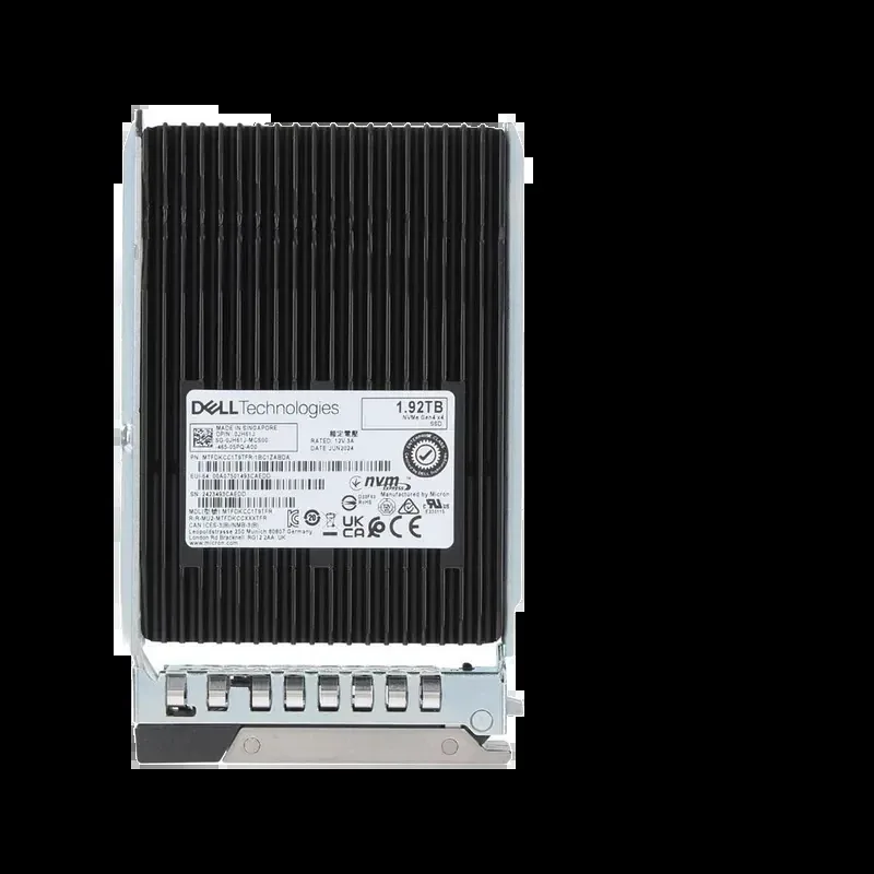 Dell JH61J Dell Dell 0JH61J / JH61J 1.92TB PCI Express NVMe 4.0 x4 Read Intensive SFF 2.5-Inch Solid State Drive