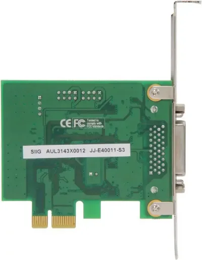 JJ-E40011-S3 - SIIG DP CyberSerial 4S PCI Express Card