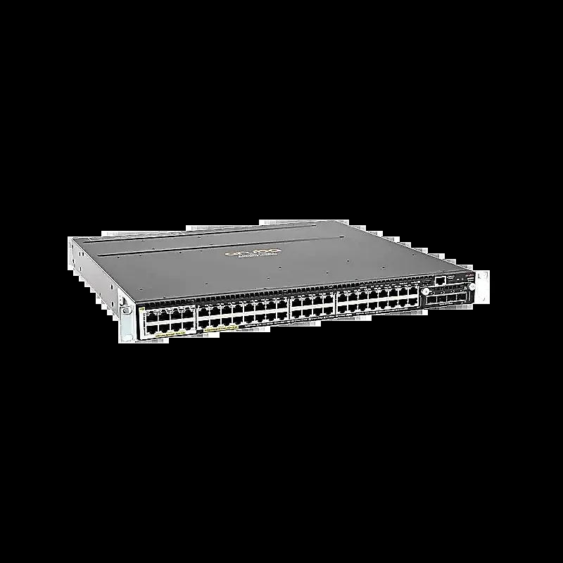 HPE JL076-61101 Aruba 3810M-40G-8SR-PoE+ 40-Ports PoE+ 1GBase-T 8-Ports 1GbE RJ-45 MACSec Support 4-Ports SFP+ 10GbE 1x Open Module Slot 1U Rack-mountable Layer 3 Managed GbE Network Switch