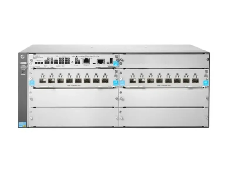 HPE JL095-61101 Aruba 5406R-16SFP+ 16x SFP+ Slots 10GBase-X 4x Open Module Slots Layer 3 Managed 4U Rack-mountable GbE Network Modular Switch