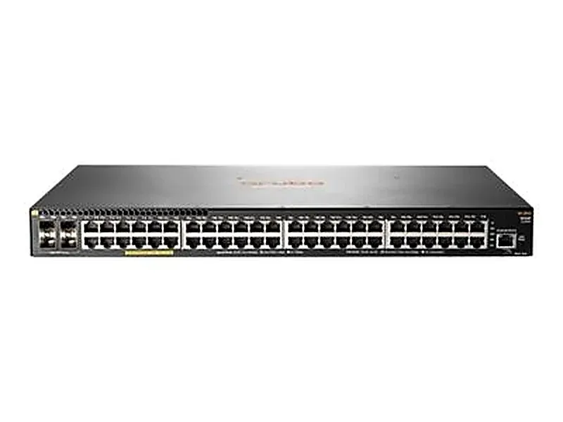 HPE JL262AR HP JL262AR Aruba 2930F 48G 48 x Ports 1000Base-T + 4 x Ports SFP Layer 3 Managed 1U Rack-mountable Gigabit Ethernet Network Switch