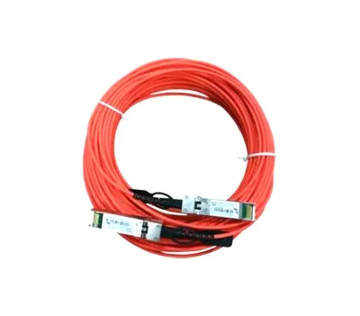 JL292A - HP X2A0 10G SFP+ to SFP+ 20m Active Optical Cable Fiber Optic for Network Device, Switch 1.25 GB/s 65.62 ft 1 Pack 1 x SFP+ Male Network 1 x SFP+ Male Network Orange