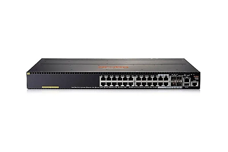HPE JL320-61101 Aruba 2930M 24G 20-Ports PoE+ 10/100/1000Base-T RJ-45 Gigabit Ethernet 4-Combo Ports Layer 3 Managed 1U Rack-mounatble Network Switch