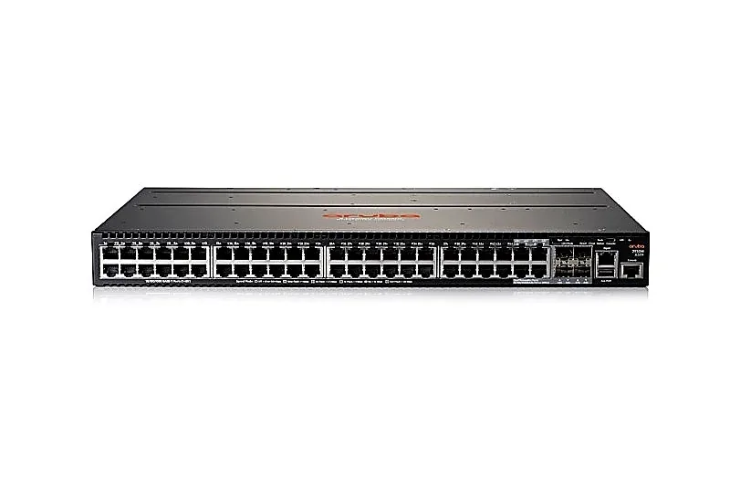 HPE JL321-61101 Aruba 2930 Series 2930M-48G 44-Ports 1GBase-T + 4-Ports Dual Personality SFP/RJ-45 + 1 x Uplink Module + 1 x Stacking Module + 1 x Dual Personality RJ-45/USB Micro-B Serial Console Lay