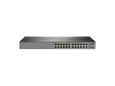 JL384-61001 - HPE OfficeConnect 1920S PoE+ 24 x Ports 10/100/1000Base-T + 2 x SFP Layer-2 Managed Gigabit Ethernet Network Switch