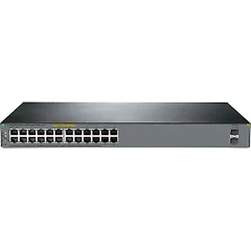 HPE JL384AR HP JL384AR Office Connect 1920S 24G 2SFP Poe+ 12 x RJ-45 Ports PoE+ 10/100/1000Base-T + 12 x RJ-45 Ports + 2 x SFP Ports Layer 2 Managed Rack-mountable Gigabit Ethernet Network Switch. In