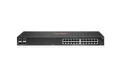 JL678A - Aruba 6100 24-Ports 10/100/1000Base-T with 4x 10GBase-T SFP+ Switch