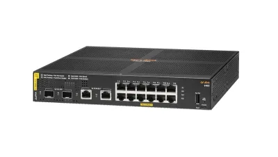 JL679A - Aruba 6100 12x 10/100/1000BASE-T + 2x 1GbE with 2x 10GBase-T SFP Ethernet Switch