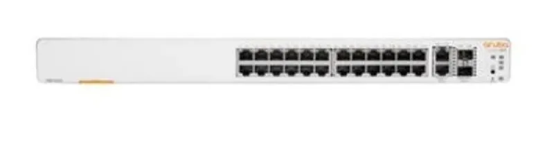 HPE JL806-61101 Aruba Instant On 1960-24G-2XGT-2SFP+ 24-Ports 10/100/1000Base-T 2-Ports SFP+ 2-Ports 10GBase-T Smart-Managed Rack-mountable Gigabit Ethernet Network Switch