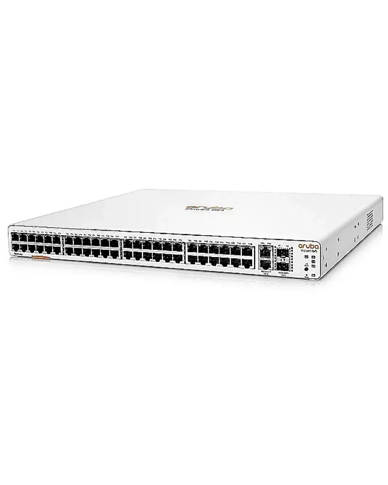 HPE JL808-61001 Aruba Instant ON 1960-48G-2XGT-2SFP+ 48-Ports 10/100/1000Base-T 2-Ports 10GbE SFP+ 2-Ports 10GBase-T Layer 2 Managed Rack-mountable Gigabit Ethernet Network Switch