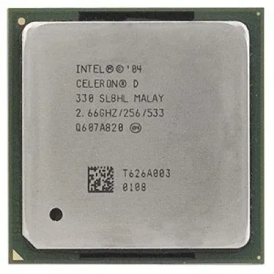 JM80547RE067256 - Intel Celeron D 330J 2.66GHz 533MHz FSB 256KB L2 Cache Socket 775 Processor
