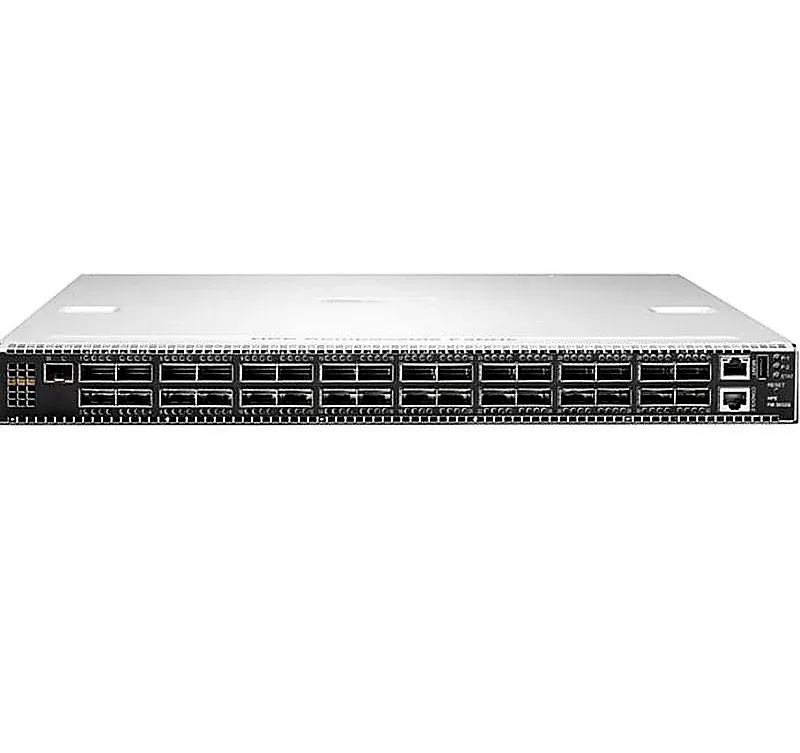 HPE JQ077-61001 FlexFabric 5945 32-Ports QSFP28 100GBase-X 1x Management Port Layer 3 Managed 1U Rack-Mountable Gigabit Ethernet Network Switch