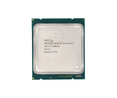 JXM71 - Dell 2.50GHz 8GT/s QPI 25MB SmartCache Socket FCLGA2011 Intel Xeon E5-2670V2 10 Core Processor