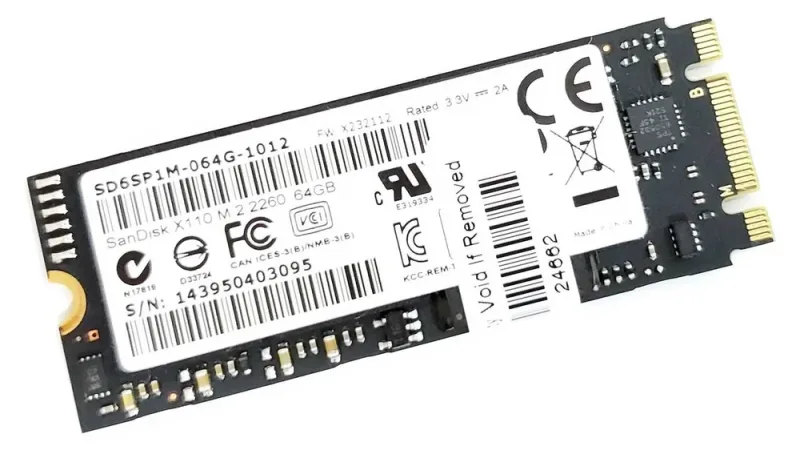 JXXR4 - Dell 256GB SATA M.2 2260 NGFF Solid State Drive