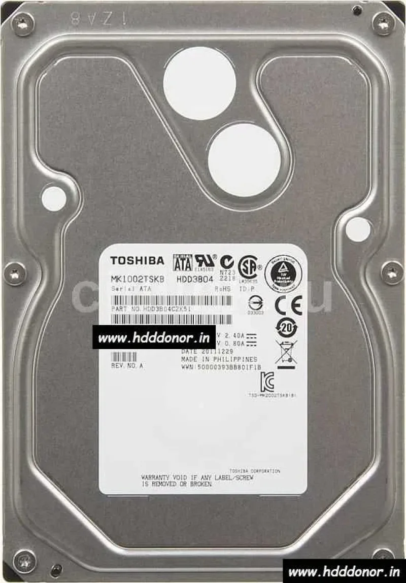 K000033000 - Toshiba 100GB 5400RPM SATA 1.5GB/s 2.5-inch Hard Disk Drive