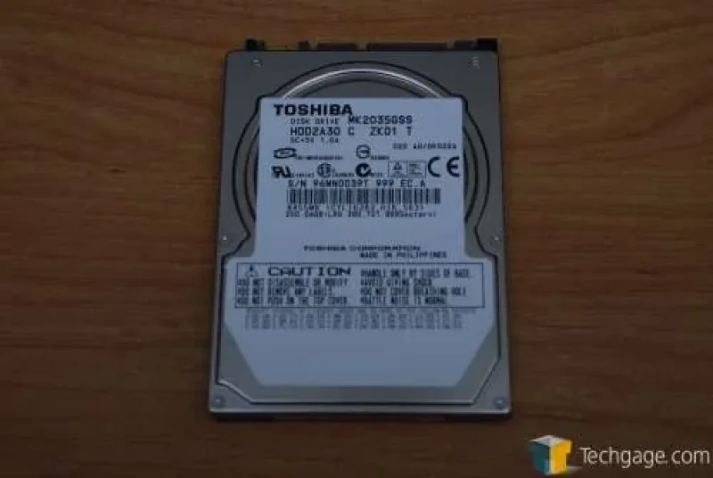 K000043730 - Toshiba 200GB 4200RPM SATA 1.5GB/s 2.5-inch Hard Disk Drive