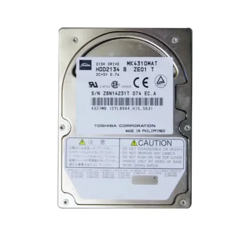 K000810710 - Toshiba 20GB 5400RPM ATA-100 3.5-inch Hard Disk Drive