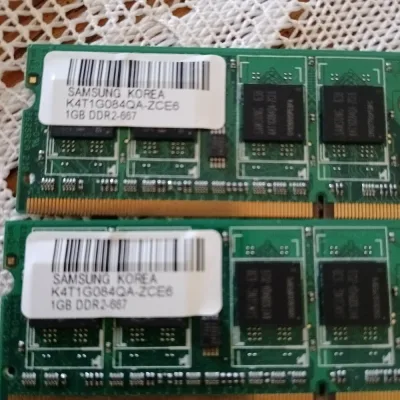 K4T1G084QA-ZCE6 - Samsung DDR2-667MHz 128Mx8 DRAM Memory Chip