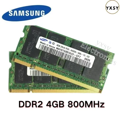 K4T1G084QF-HCF7 - Samsung DDR2-800MHz 128Mx8 Pb-Free DRAM Memory Chip