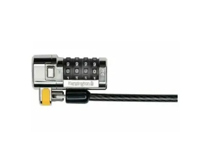 K64680US Kensington K64680US ClickSafe Master Coded Combination Ultra Laptop Lock (Black)