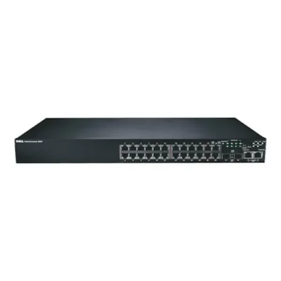 K688K - Dell PowerConnect 3524 24 x Ports 10/100Base-T + 2 x Ports SFP Shared + 2 x Ports 10/100/1000Base-T Rack-Mountable Manageable Stackable Fast Ethernet Network Switch