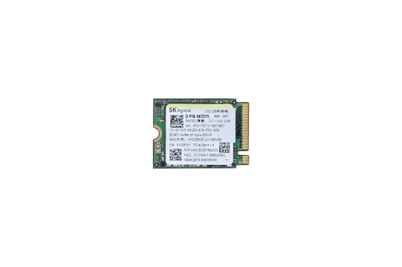 Dell K72Y5 256GB PCI Express 4.0 x4 NVMe M.2 2230 Solid State Drive