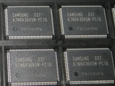 K7N643645M-PC16 - Samsung SRAM 64MX36 166MHz DRAM Memory Chip