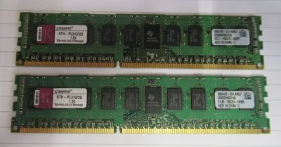 Kingston KAC-AL313/2G 2GB PC3-10600 DDR3-1333MHz ECC Registered CL9 240-Pin DIMM 1.5V Memory Module