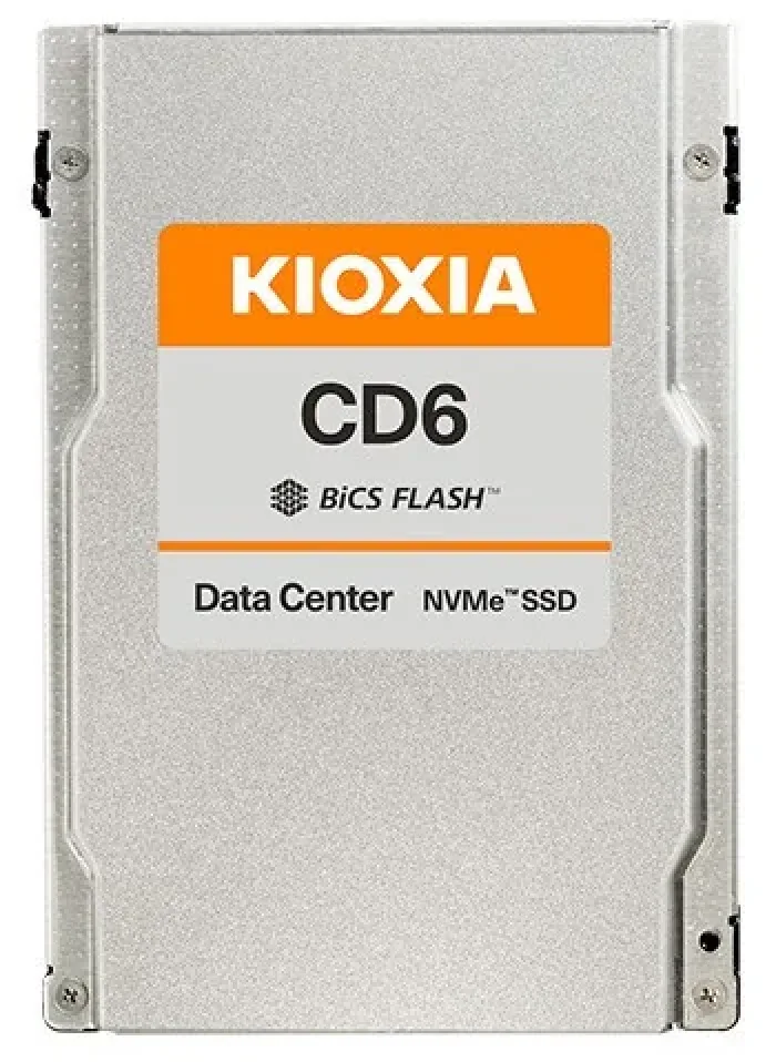 KIOXIA KCD6XLUL960G 960GB PCI Express 4.0 NVMe 2.5-inch U.2 Solid State Drive . In Stock