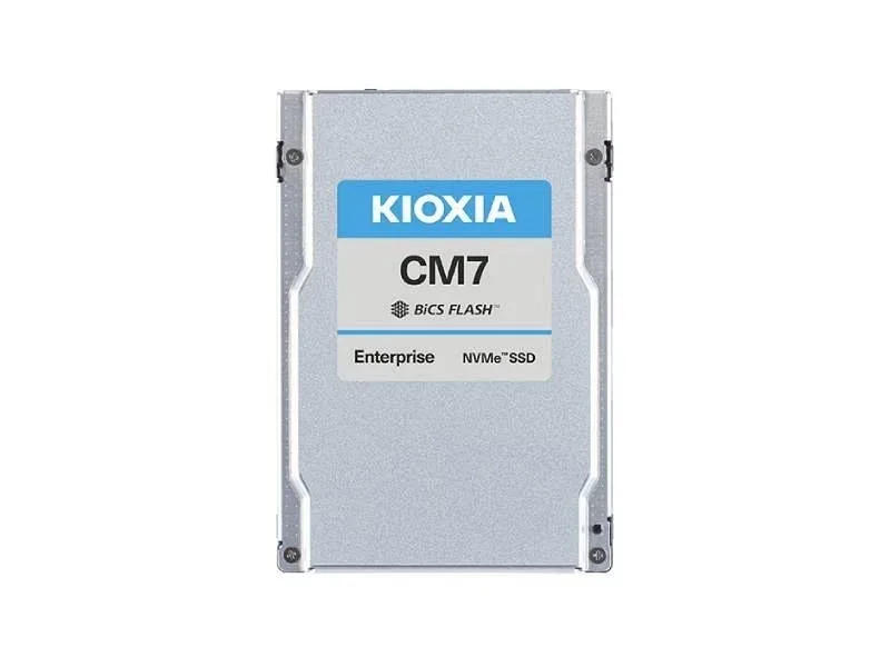 KIOXIA KCMYXRUG30T7 CM7-R Series 30.72TB Triple-Level Cell PCI Express NVMe 5.0 Read Intensive SIE 2.5-In Solid State Drive. In Stock
