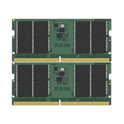 KCP548SS6K2-16 - Kingston Technology 16GB Kit (2X8GB) DDR5-4800MHz PC5-38400 Non-ECC Unbuffered CL40 262-Pin SODIMM 1.1V Single Rank Memory