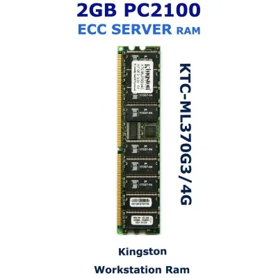 Kingston KCS-B200A/2G 2GB DDR3-1333MHz PC3-10600 ECC Registered CL9 240-Pin DIMM Memory Module