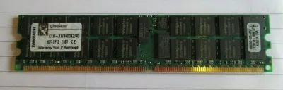 KD6502-ELG - Kingston Technology 1GB DDR2-667MHz PC2-5300 ECC Unbuffered CL5 240-Pin DIMM 1.8V Dual Rank Memory Module