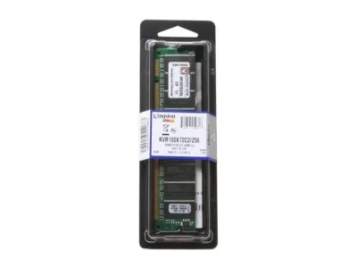 Kingston KFJ-DP100/256 256MB SDRAM 100MHz PC100 non-ECC Unbuffered CL2 168-Pin DIMM Memory Module