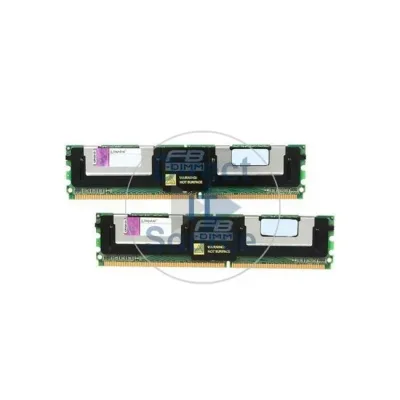 Kingston KFJ-E50A/2G 2GB Kit (2 X 1GB) DDR2-667MHz PC2-5300 ECC Unbuffered CL5 240-Pin DIMM Dual Rank Memory