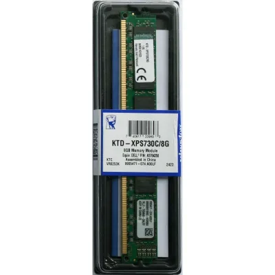 Kingston Technology KFJ-FPC3B/8G 8GB DDR3-1333MHz PC3-10600 non-ECC Unbuffered CL9 204-Pin SoDimm 1.35V Low Voltage Memory Module