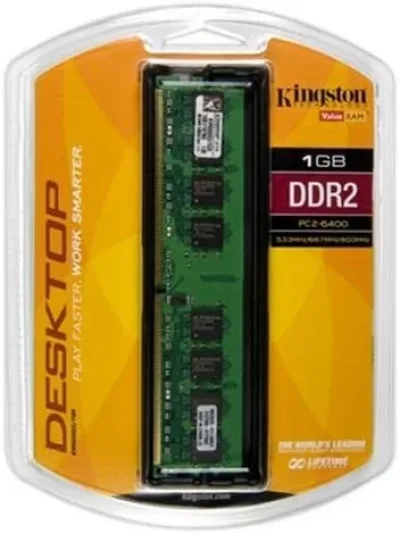 Kingston KHSP/ACR128X64D2S800 1GB DDR2-800MHz PC2-6400 non-ECC Unbuffered CL6 240-Pin DIMM Single Rank Memory Module