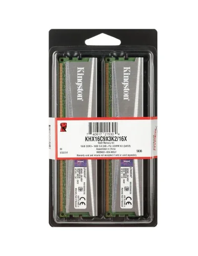 Kingston Technology KHX16C9T3K4/32X 32GB Kit (4 X 8GB) DDR3-1600MHz PC3-12800 non-ECC Unbuffered CL11 240-Pin DIMM 1.5V Memory
