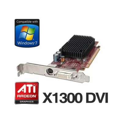 KJ334 - Dell ATI RADEON X1300 128MB PCI-Express X16 DVI TV OUT VGA Graphics Card