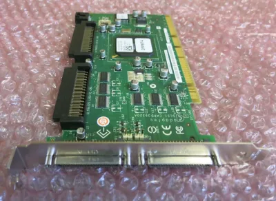 KJ926 - Dell PERC4 Dual Channel PCI-x Ultr320 SCSI RAID Controller with Standard Bracket