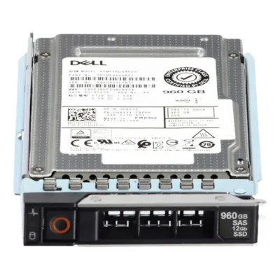 KK5MK - Dell 960GB SAS 12Gb/s Read Intensive MLC 2.5-inch Hot-plug Solid State Drive