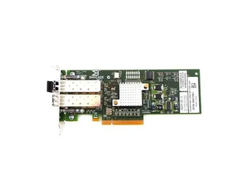 KKYWJ - Dell Brocade 825 2-Port 8GB/s Fibre Channel Host Bus Adapter