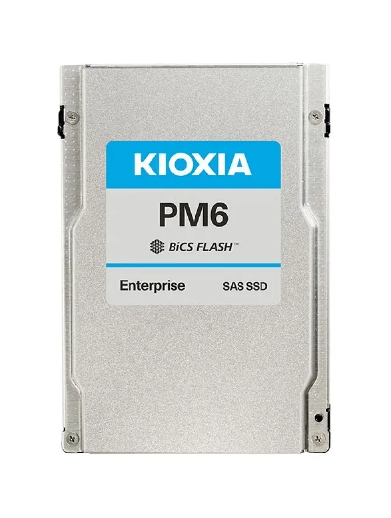 KIOXIA KPM6XRUG1T92 PM6-R 1.92TB Triple-Level Cell 12Gb/s SAS 512e Read Intensive SFF 2.5-Inch Solid State Drive (OEM)