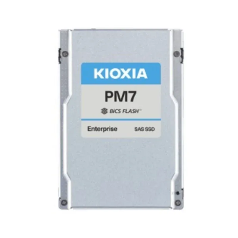 KIOXIA KPM7VRUG3T84 PM7-R Series 3.84TB Triple-Level Cell SAS 24Gb/s Read Intensive SFF 2.5-Inch SED BICS Flash Enterprise Solid State Drive. In Stock