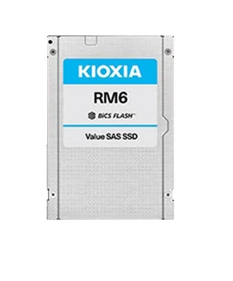 KIOXIA KRM6VRUG3T84 3.84TB Triple-Level Cell 12Gb/s SAS Read Intensive SFF 2.5-Inch Solid State Drive (OEM)