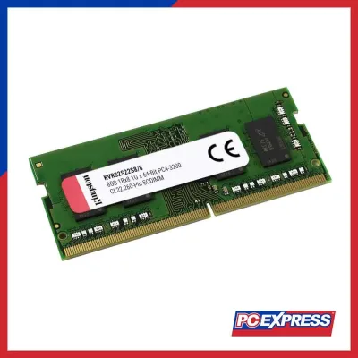 Kingston KSM29SES8/8HD 8GB PC4-23400 DDR4-2933MHz ECC Unbuffered CL21 SoDIMM 1.2V Single-Rank Memory Module