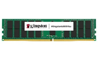 Kingston KSM32ES8/16ME 16GB PC4-25600 DDR4-3200MHz ECC Unbuffered CL22 UDIMM 1.2V Single-Rank Memory Module