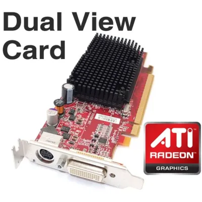 KT154 - Dell ATI Radeon X1300 Pro 256MB PCIe x16 DVI/S Video Card
