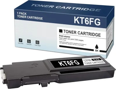 KT6FG - Dell Black Toner Cartridge for Color Laser Printer C3760dn / C3765dnf